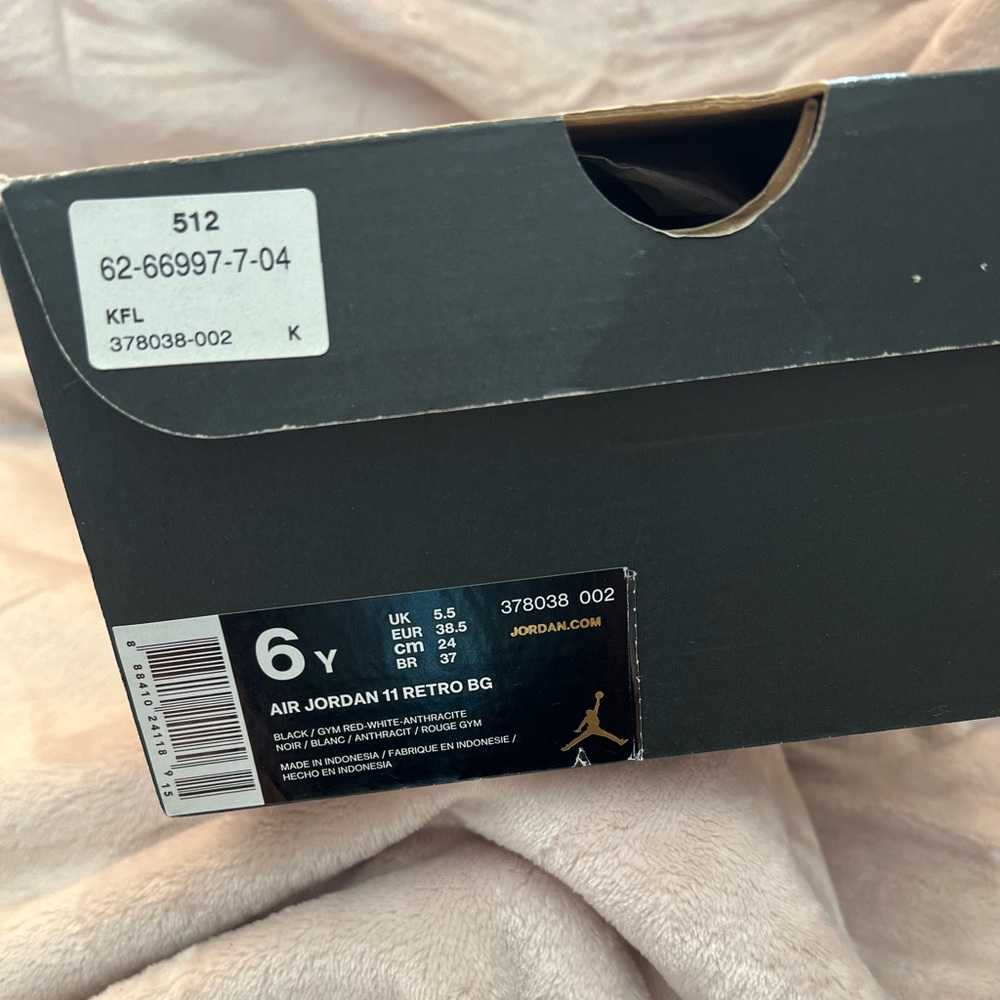 JORDAN 11 RETRO BG - 6Y